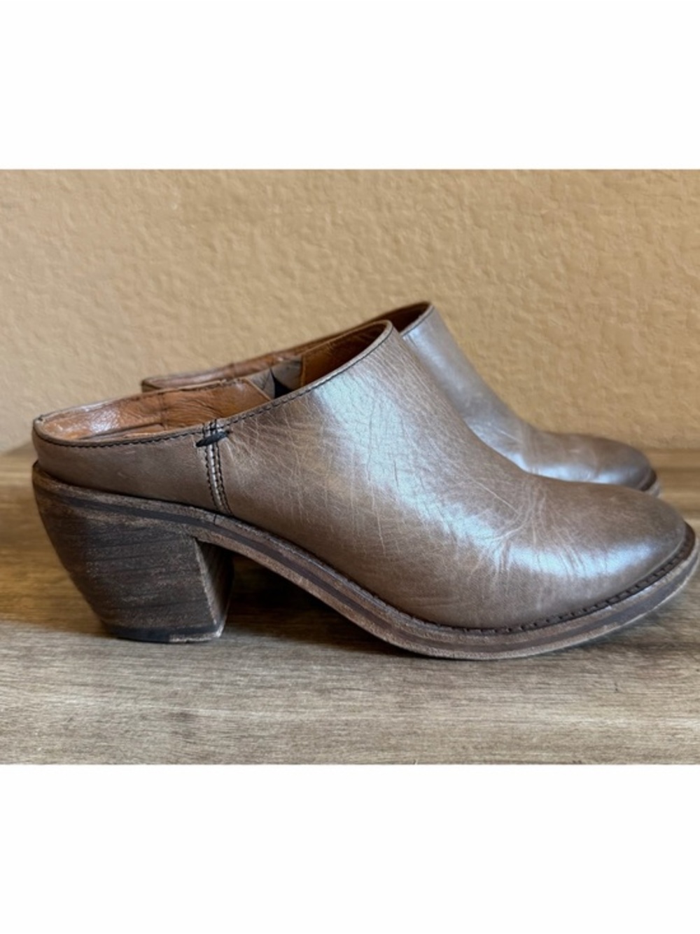 Frye Rosalia leather mules